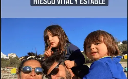 La actualización sobre Rafa Cavada que lazó su esposa en Instagram.(1)