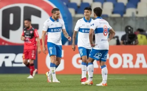 Universidad Católica se pudo reponer al gol marcado por Ñublense. (Foto: Agencia Uno)
