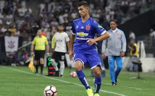 Valentín Castellanos solo disputó 15 minutos con la camiseta de Universidad de Chile, fue vendido en 300 mil dólares y hoy es seguido de cerca por un gigante europeo (Foto: captura)