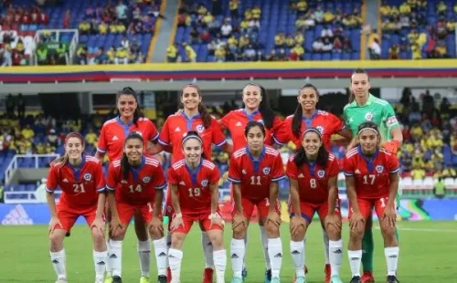 La selección chilena femenina viene de disputar dos amistosos contra Colombia. Foto: ANFP