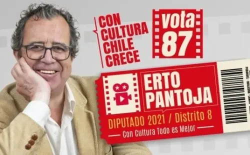 ¿Qué famosos son candidatos a diputados y senadores? Erto Pantoja.