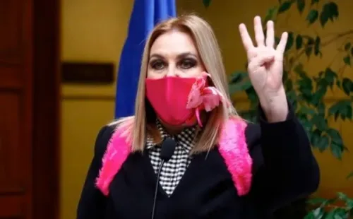 ¿Qué famosos son candidatos a diputados y senadores? Pamela Jiles.