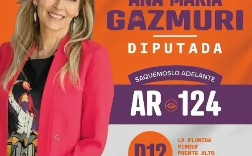 ¿Qué famosos son candidatos a diputados y senadores? Ana María Gazmuri.
