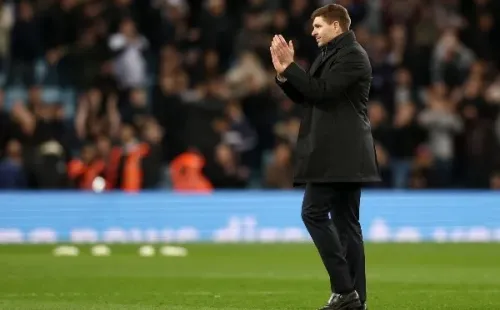 Steven Gerrard debutó de la mejor manera con el Aston Villa. (Foto: Getty Images)