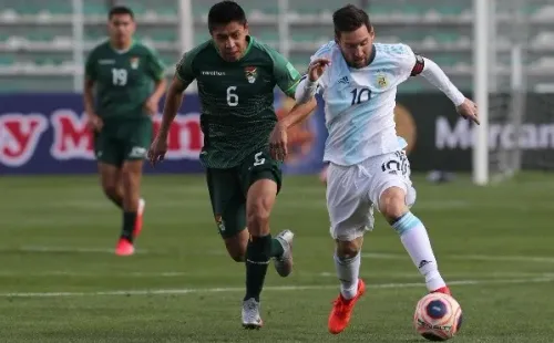 Lionel Messi comandó la remontada de Argentina en La Paz el 13 de octubre de 2020, donde arrancaron perdiendo 1-0 y se fueron con un 2-1 a favor ante Bolivia. (Foto: Getty Images)
