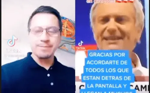 Rosemarie celebra paso a segunda vuelta de su candidato.(8)