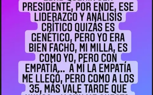 Álvaro Ballero se defiende de críticas por supuestamente “adoctrinar” a su hija.(3)