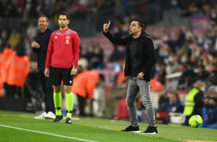 Xavi debutó en el Barcelona con un triunfo sobre el Espanyol. (Foto: Getty)
