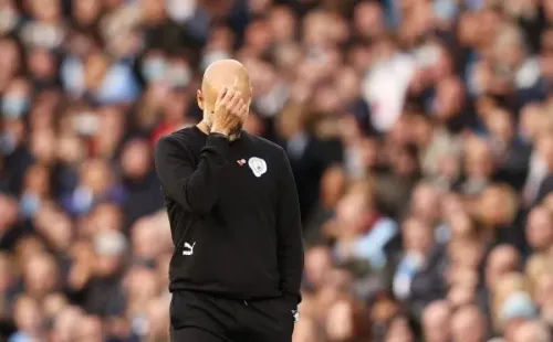 Guardiola no sabe cómo frenará a Messi mañana en el Etihad Stadium.