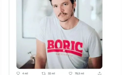 Pedro Pascal apoya a Gabriel Boric