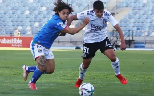 Joaco Montecinos ha tenido una gran temporada en Primera. Foto: Agencia Uno.