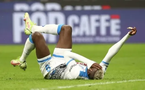 Victor Osimhen estará tres meses fuera por fractura en su rostro | Napoli vs Inter de Milán