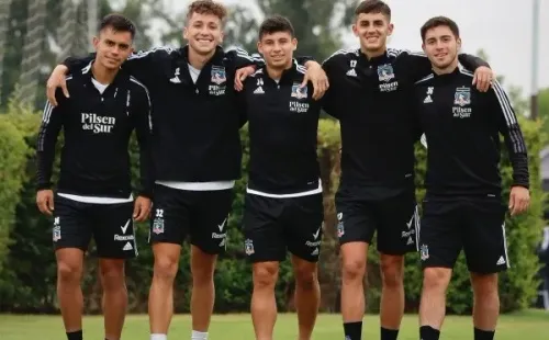 Los jóvenes de Colo Colo han sido claves esta temporada. Foto: Colo Colo.