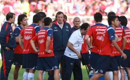 Trabajando junto a la selección chilena que llegó al Mundial de Sudáfrica 2010