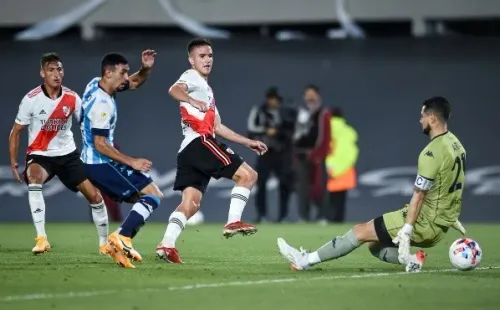 River Plate dominó las acciones desde el gol de Agustín Palavecino al minuto 33. (Foto: Getty Images)