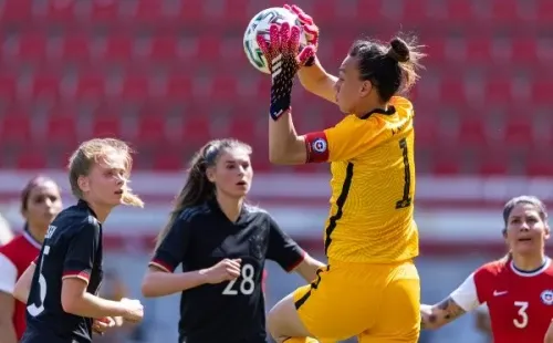 Christiane Endler dejó un mensaje a sus compañeras de la Roja antes del cuadrangular en Brasil. Foto: Getty Images