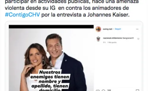 Julio César Rodríguez reacciona ante amenaza que promete que “sangrarán”.(1)