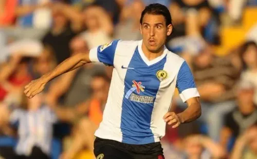 Gai Assulin vistiendo la camiseta del Hércules