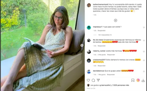 Ex subsecretaria Katherine Martorell ahora “enamora” seguidores por Instagram.(1)