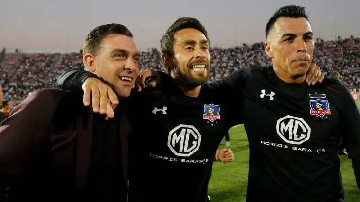 Jorge Valdivia Mago Pablo Guede Esteban Paredes Colo Colo