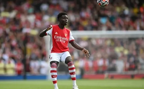 Bukayo Saka reveló su fanatismo por Alexis Sánchez, a quien sigue desde el Arsenal. Foto: Getty Images