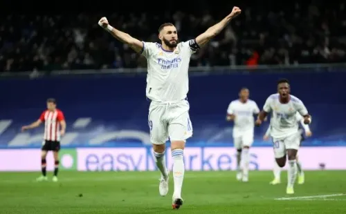 Karim Benzema llegó a 12 goles en la actual edición de La Liga. (Foto: Getty Images)