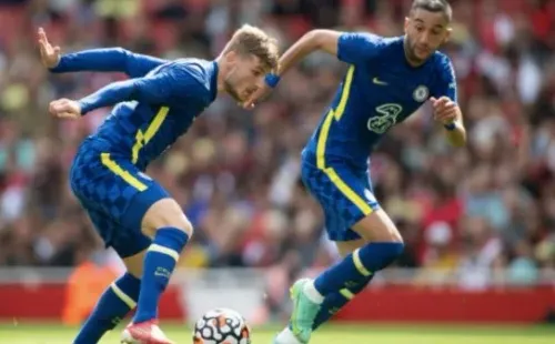 El Chelsea está abierto a negociar con Barcelona los fichajes de Werner y Ziyech