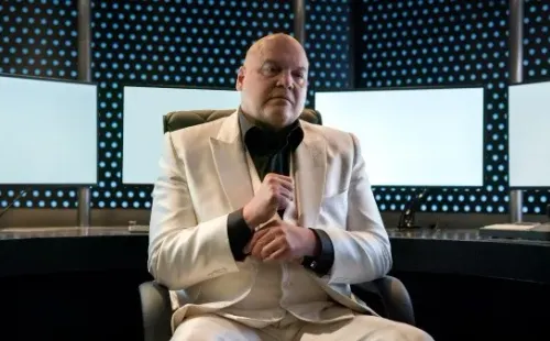 Vicente D’Onofrio como Wilson Fisk en la serie de Netflix, Daredevil.
