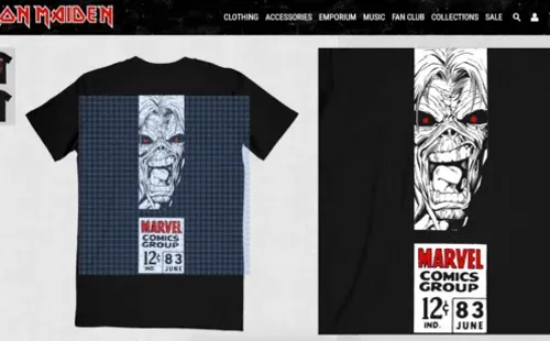 Iron Maiden X Marvel.(1)