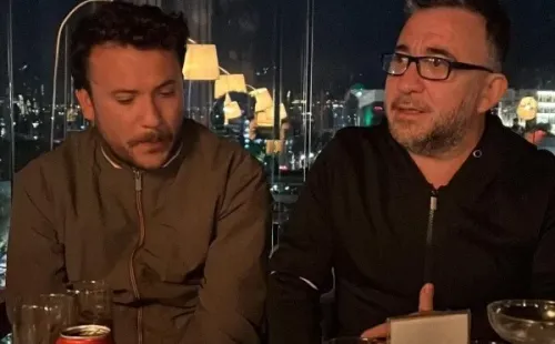 El encuentro de Julio César Rodríguez con Tonka Tomicic, para festejar a Jorge Rambito López.(3)