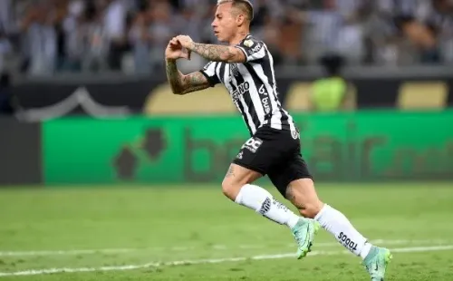 Eduardo Vargasm puede ser campeón en la Serie A del Brasileirao este jueves.
