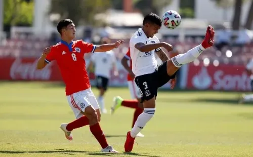 Daniel Gutiérrez, capitán de Colo Colo fue uno de los más experimentados en cancha, ya que suma varias presentaciones siendo dirigido por Gustavo Quinteros en el primer equipo del Cacique. (Foto: ANFP)