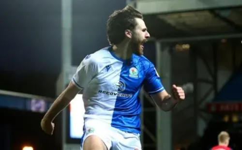 Ben Brereton Díaz anotó otra vez y llegóa 17 goles en la Championship. El chileno-inglés está en llamas. Foto: Blackburn Rovers