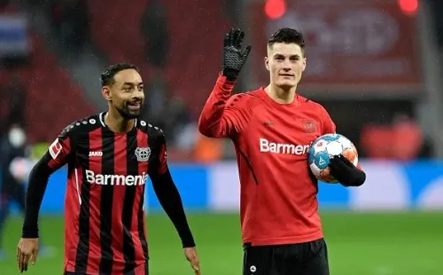 Póker del compañero de Charles Aránguiz:Patrik Schick se llevó la pelota para la casa más uno.