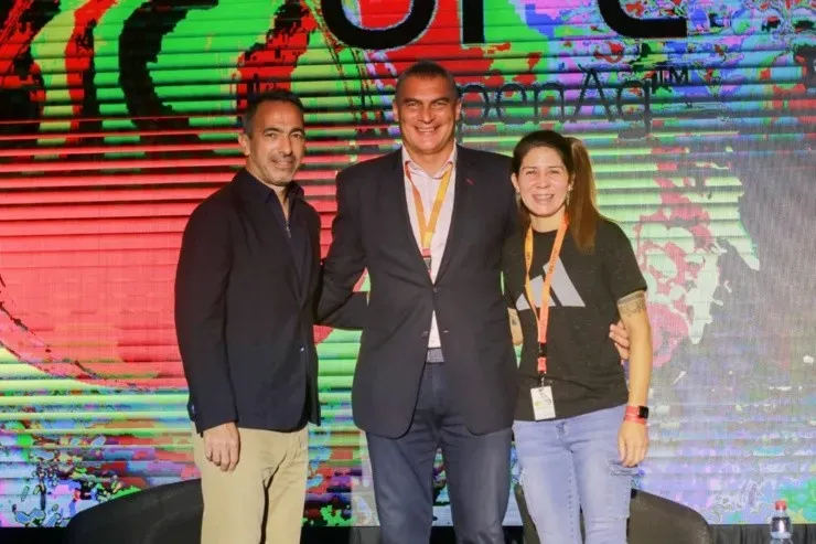 Carla Guerrero, la Jefa, fue una de las invitadas a la ceremonia de lanzamiento de Gigaton Challenge.