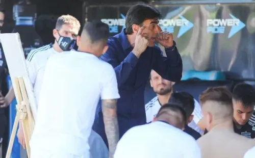 El técnico cambió la cara de un camarín que la temporada pasada estuvo peleando por no descender