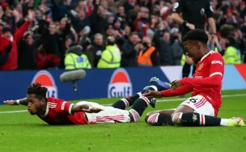 Fred anotó un auténtico golazo para el triunfo del Manchester United. (Foto: Getty Images)