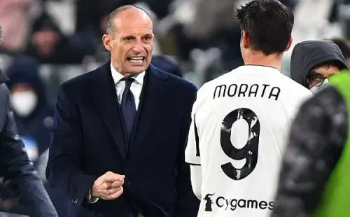 Álvaro Morata salió muy molesto con su entrenador. (Foto: Getty Images)