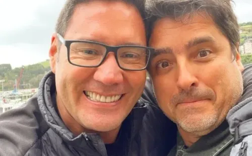 Pancho Saavedra y Jorge Zabaleta.