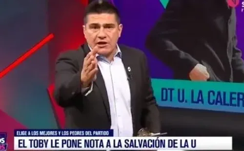 Vega perdió la paciencia tras el milagro de la U de zafar de la B.