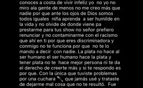 Perla entra en modo full confrontacional y dispara contra Aránguiz.(1)