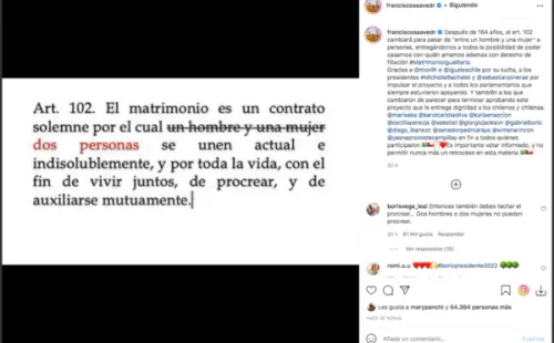 Famosos celebran aprobación del Matrimonio Igualitario: ¿Qué dijo Pancho Saavedra?