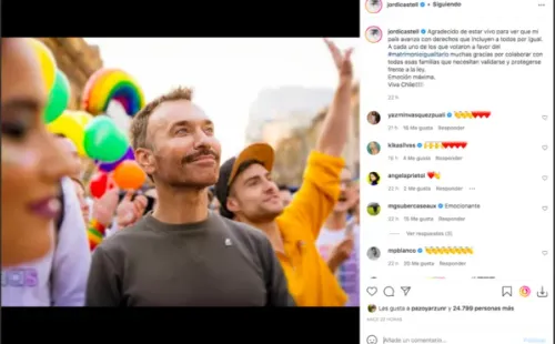 Famosos celebran aprobación del Matrimonio Igualitario: ¿Qué dijo Jordi Castell?
