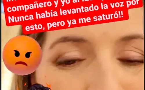 Monserrat Álvarez golpea la mesa y se desahoga ante el machismo en la TV.
