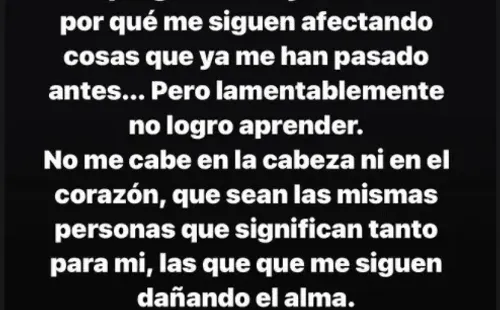 Karen Bejarano termina en la clínica por crisis de ansiedad.(2)