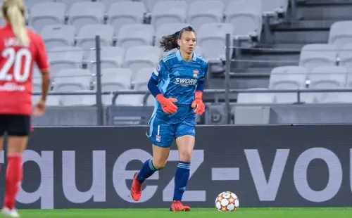 Christiane Endler mantuvo su arco en cero una vez más y el Lyon avanza firme en la UEFA Champions League. Foto: Lyon