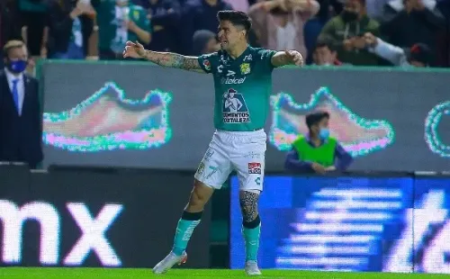 Víctor Dávila anotó un golazo y lideró la remontada del León ante el Atlas en la final de la Liga MX. Foto: JamMedia