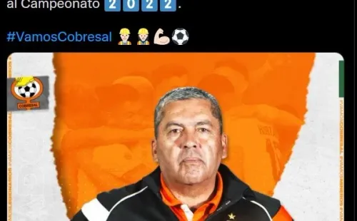 Gustavo Huerta sigue como DT de Cobresal el 2022.