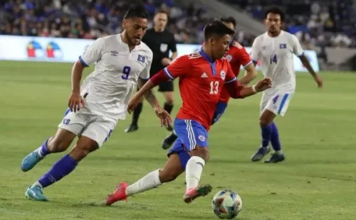 Marcelo Allende fue una de las sorpresas en la oncena titular en la agónica victoria de La Roja