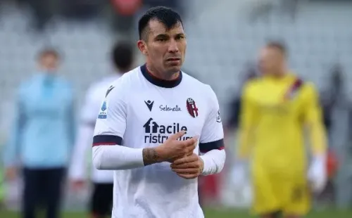 Gary Medel fue titular y luchó todo el partido donde el Bologna cayó por 2-1 ante el Torino por una nueva fecha de la Serie A. (Foto: Getty)